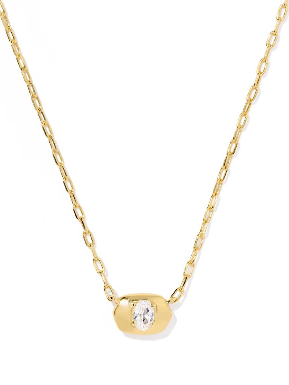 KENDRA SCOTT Bria Gold Short Pendant Necklace